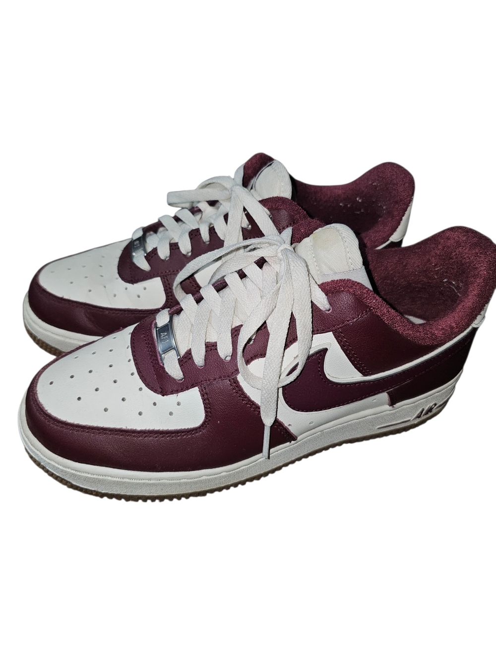 Nike Air Force 1 low College Pack Night Maroon DQ7659-102 size 7 mens 8.5wom 40